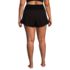 Women's Plus Size 3" Pinchless Flutter Swim Short with Panty, Back