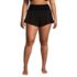 Women's Plus Size 3" Pinchless Flutter Swim Short with Panty, Front