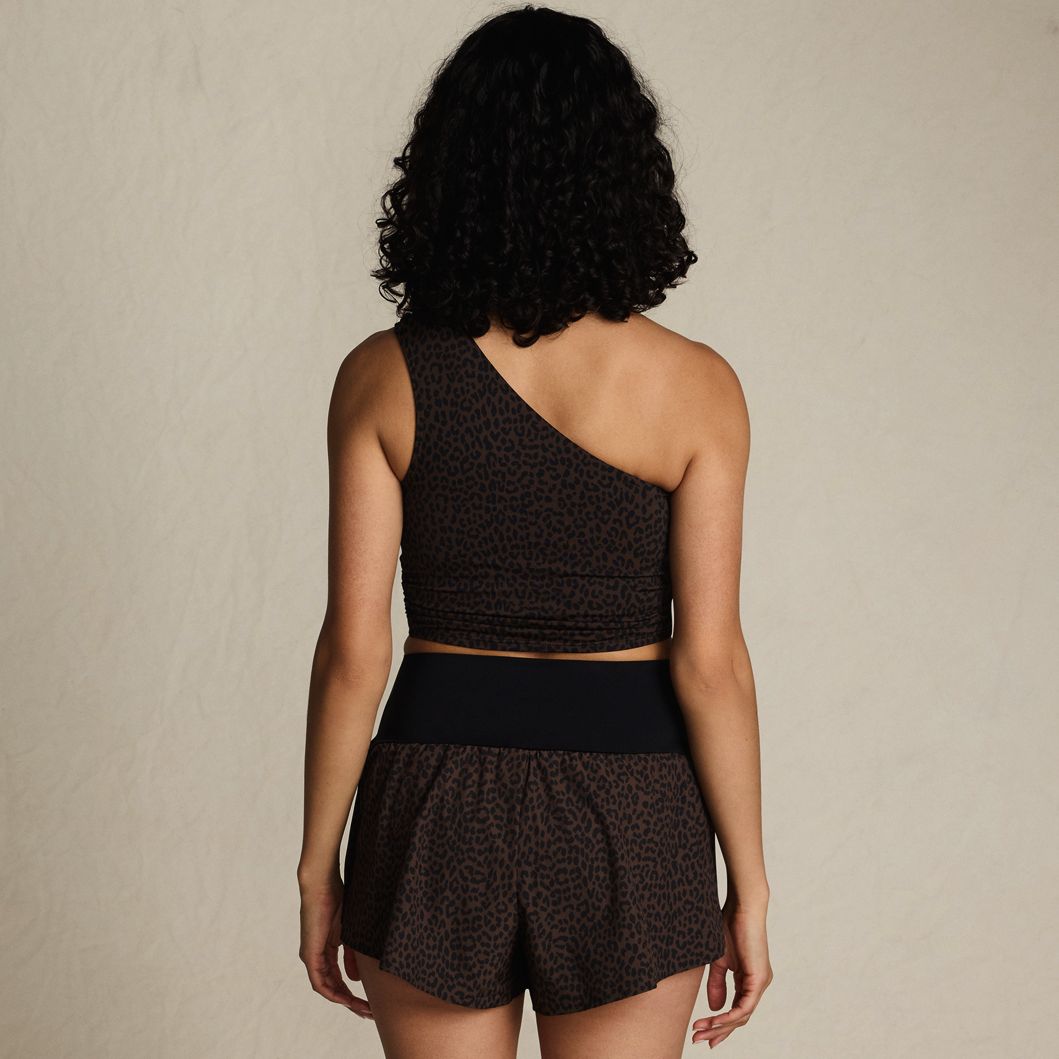 Women's 3" Pinchless Flutter Swim Short with Panty