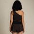 Women's 3" Pinchless Flutter Swim Short with Panty, alternative image
