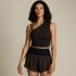 Women's 3" Pinchless Flutter Swim Short with Panty, Front