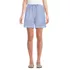 Women's Linen High Rise Pull On 7" Shorts, Front