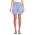 Women's Linen High Rise Pull On 7" Shorts, Front