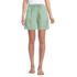 Women's Linen High Rise Pull On 7" Shorts, Front