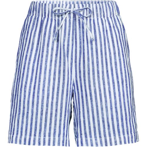 Women's Linen High Rise Pull On 7" Shorts, Front