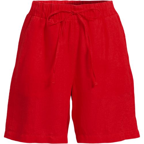 Women's Linen High Rise Pull On 7