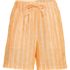 Women's Linen High Rise Pull On 7" Shorts, Front