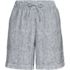 Women's Linen High Rise Pull On 7" Shorts, Front