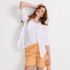 Women's Linen High Rise Pull On 7" Shorts, alternative image