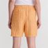 Women's Linen High Rise Pull On 7" Shorts, Back