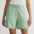 Women's Linen High Rise Pull On 7" Shorts, Front