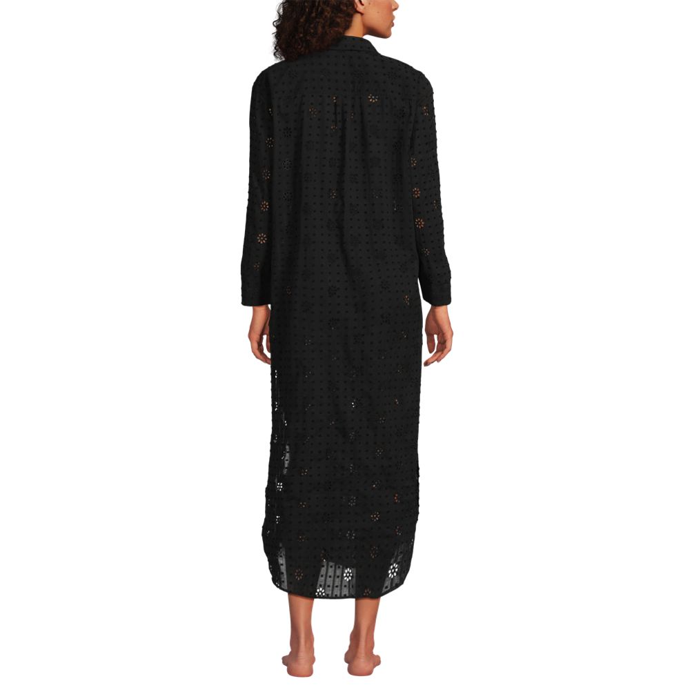 chinese dress ladies Lands' End Women's Petite New SlenderSuit Wrap Swim Dress Swimsuit 4 Black  at Amazon Women's Clothing store main image 0