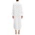 Women's Eyelet Button Down Maxi Cover-up Dress, Back