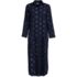 Women's Eyelet Button Down Maxi Cover-up Dress, Front