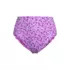 Women's Tugless Scallop High Waisted Bikini Bottoms, Front