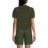 Women's Cotton Viscose Short Sleeve Crew Neck Sweater, Back