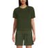 Women's Cotton Viscose Short Sleeve Crew Neck Sweater, Front
