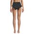 Women's Ruffle High Waisted High Leg Bikini Bottoms, Back