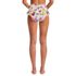 Women's Ruffle High Waisted High Leg Bikini Bottoms