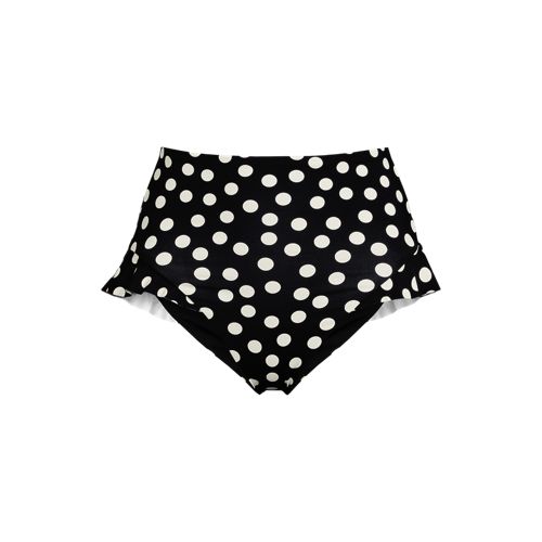 Women's Lace-up Flutter Tankini Swimsuit Top