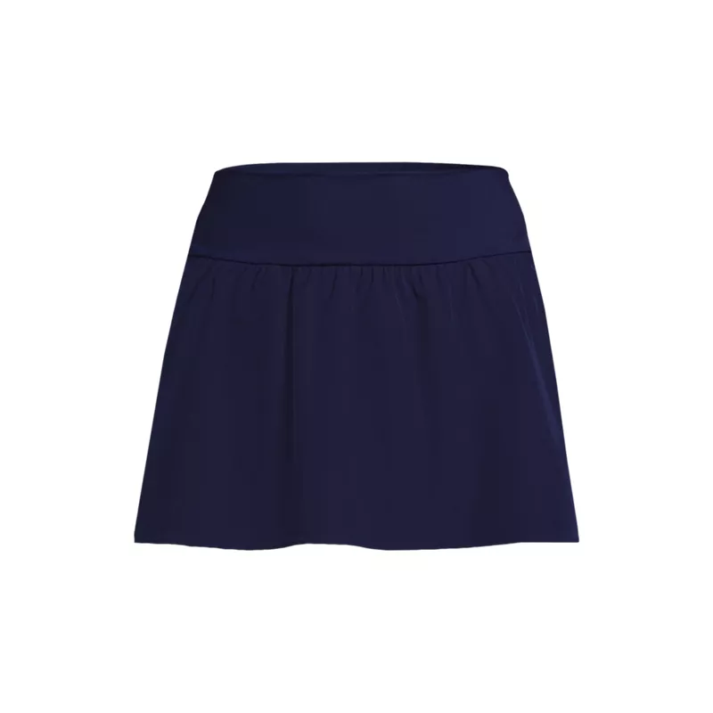 Women's Plus Size Pinchless Mini Swim Skort, Front