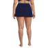 Women's Plus Size Pinchless Mini Swim Skort, Back
