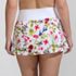 Women's Plus Size Pinchless Mini Swim Skort, Back
