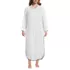 Women's Plus Size Eyelet Button Down Maxi Cover-up Dress, Front
