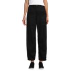 Women's Linen High Rise Pleated Barrel Leg Pants
