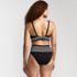 Women's V-Neck Underwire Bikini Top, Back
