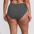 Women's Plus Size Crochet Smoothing High Waisted Bikini Bottoms, Back