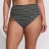 Women's Plus Size Crochet Smoothing High Waisted Bikini Bottoms, Front