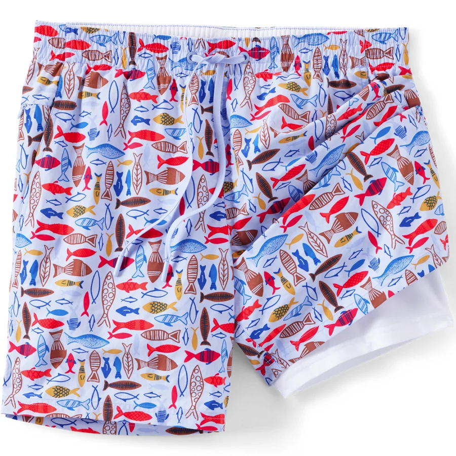Men's 7 Inch Volley Hydroliner Swim Trunks view 4