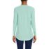 Women's Long Sleeve Power Performance Scoop Neck Curved Hem Tunic Tee, Back