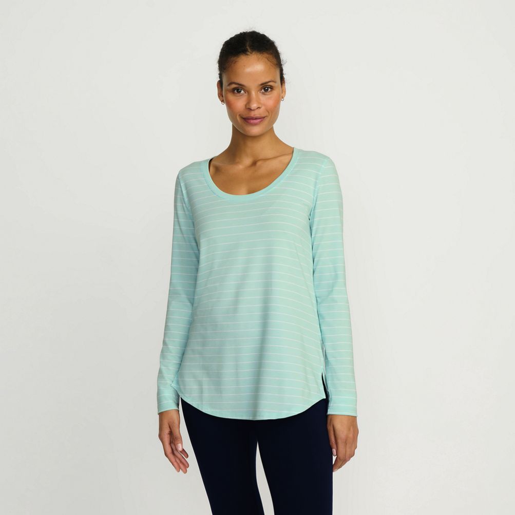 トップス curve hem layered t-shirt CURVE LAYERED－HEM T－SHIRT