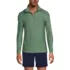 Men's SunShade UPF 50 Cooling Quarter Zip Mock Neck Rash Guard Shirt, Front