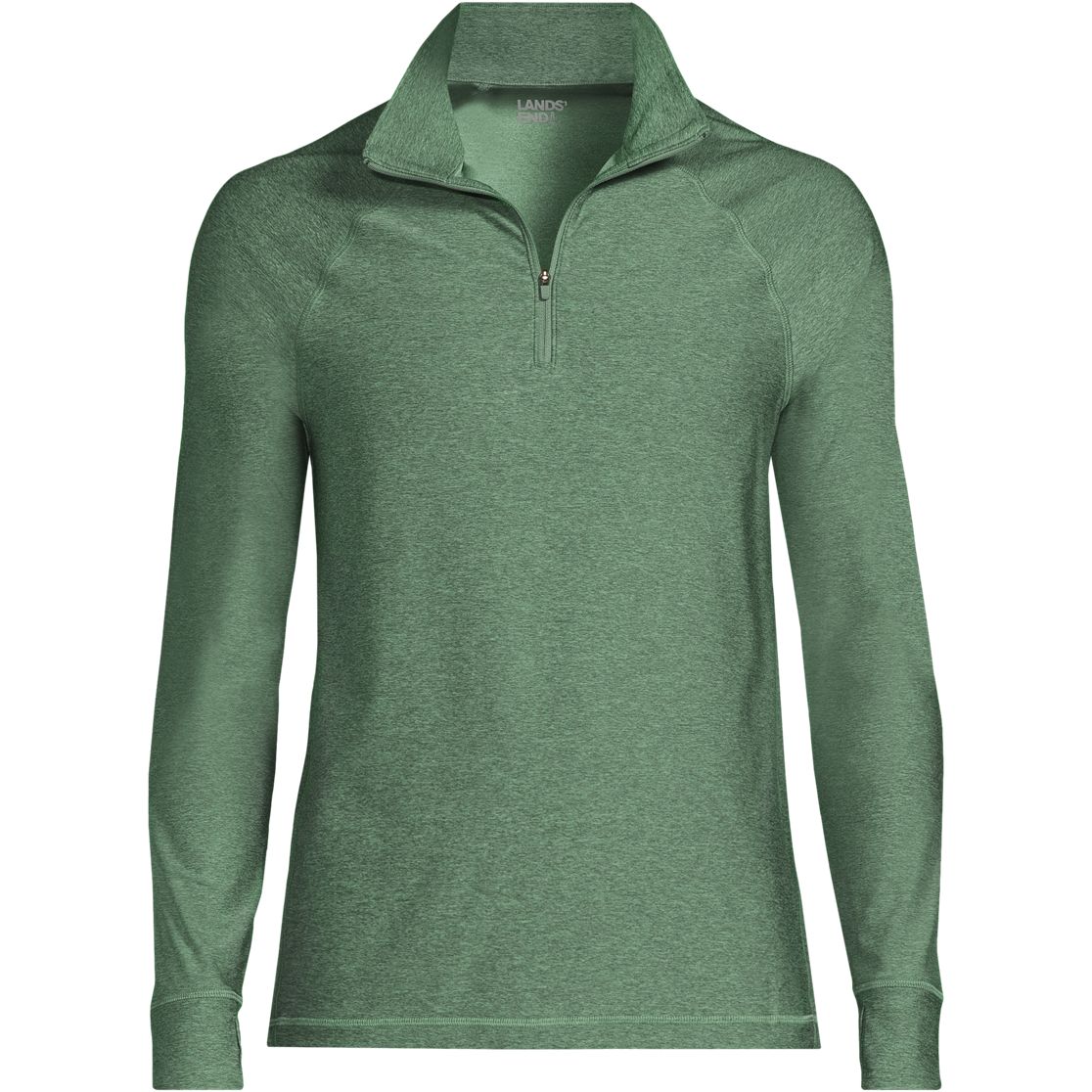 Men's UPF 50 Cooling Quarter Zip Mock Neck Rash Guard Shirt