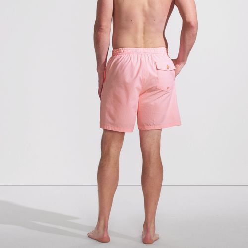 Men's 7" Seersucker Beach to Boardwalk Pull On Shorts, Back