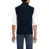 Men's Washable Merino Full Zip Sweater Vest, Back