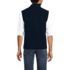 Men's Washable Merino Full Zip Sweater Vest, Back