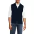 Men's Washable Merino Full Zip Sweater Vest, Front