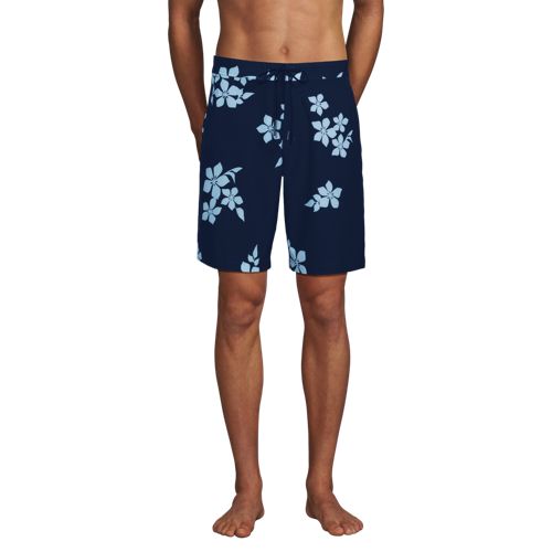  Lands' End Schnelltrocknende Boardshorts, Herren, Größe:46 Regular, Sonstige, Elasthan/polyester-mischung, By Lands' End 