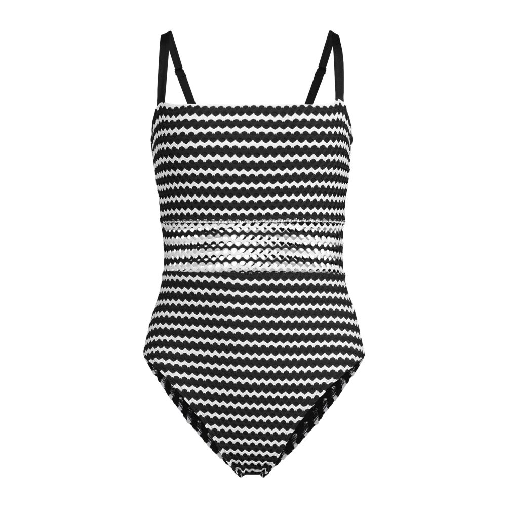 ワンピース HUECLOSET Color block tweed collar one-piece The Dynasty Daze Concealed Underwire One Piece | CAMILLA US