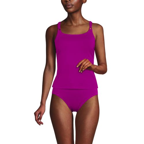 Women's Macrame Tankini Top, Front