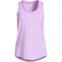 Women's Sleeveless Power Performance Scoop Neck Curved Hem Tunic Tank, Front