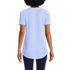 Women's Short Sleeve Power Performance Scoop Neck Curved Hem Tunic Tee, Back