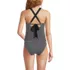 Women's Crochet High Neck Tankini Top, Back