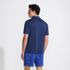 Men's UPF 50 Short Sleeve Johnny Collar Polo Rash Guard Shirt, Back