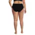 Women's Plus Size High Waisted Adjustable Bikini Bottoms, Back