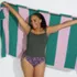 Women's Plus Size High Waisted Adjustable Bikini Bottoms, alternative image